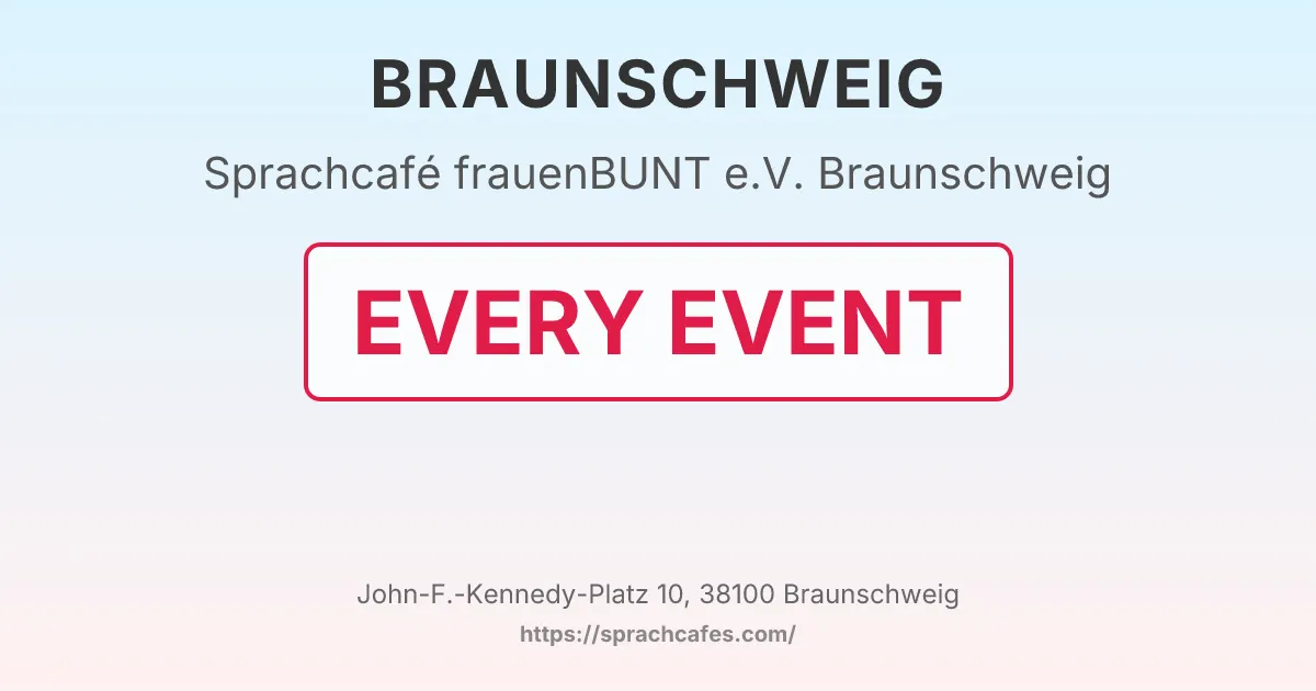 frauenBUNT e.V. Braunschweig – event photo