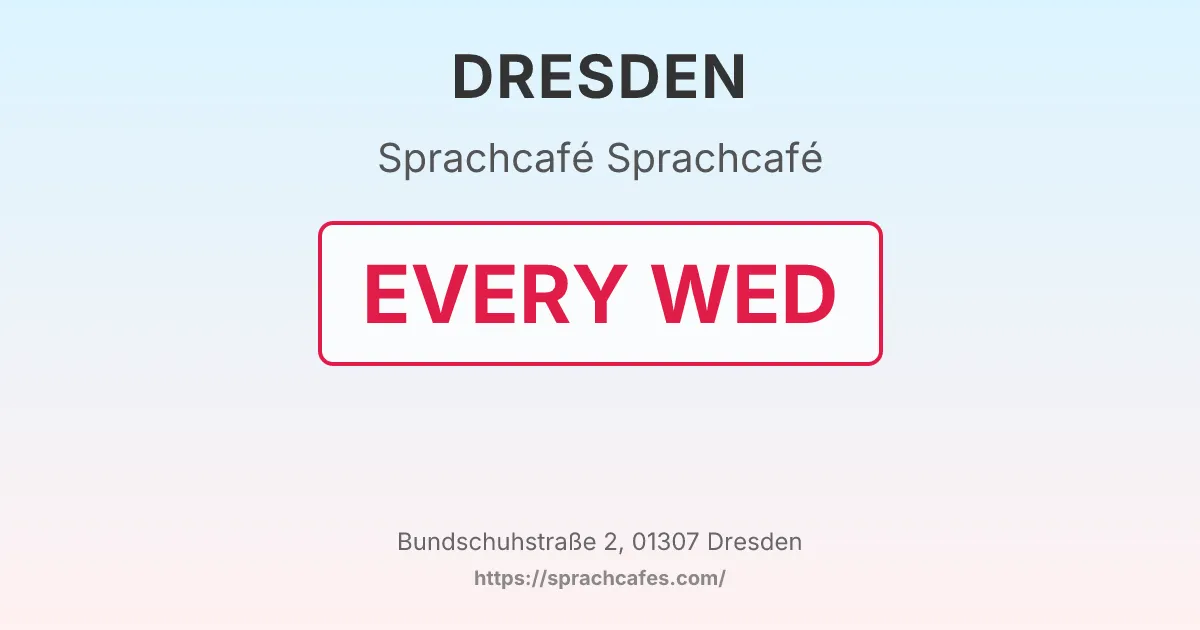 Sprachcafé – event photo