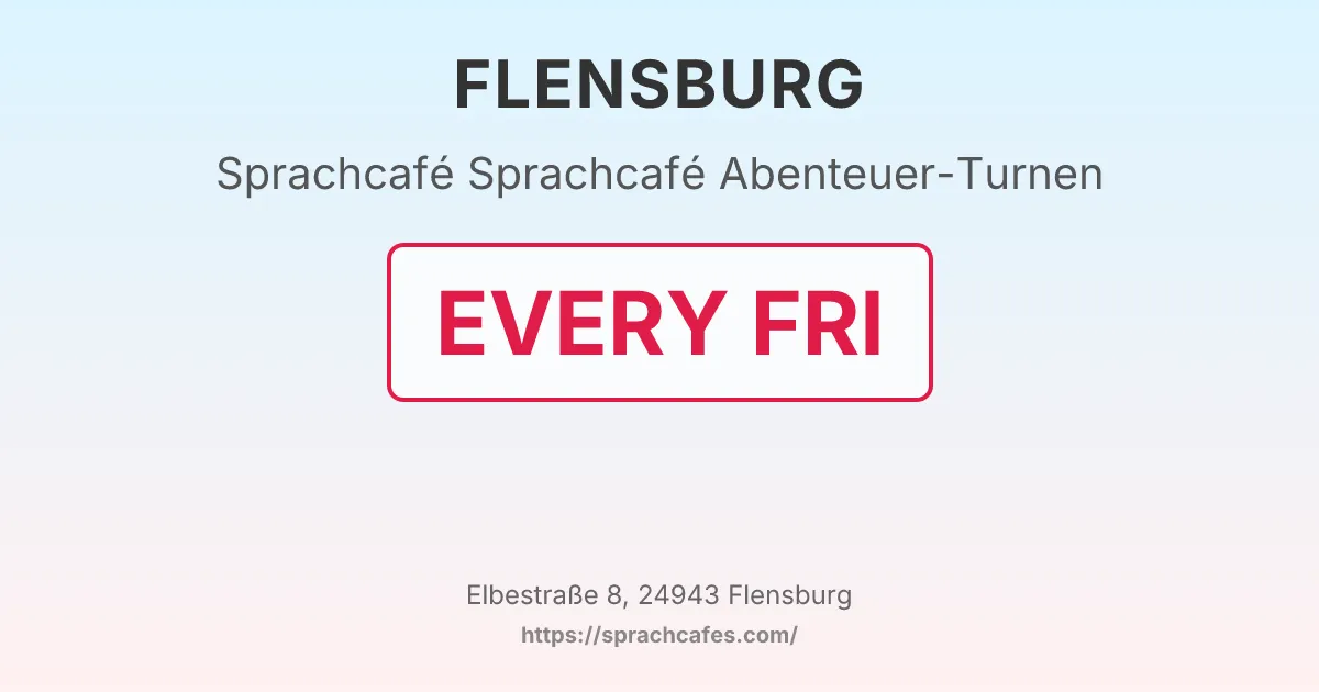 Sprachcafé Abenteuer-Turnen – event photo