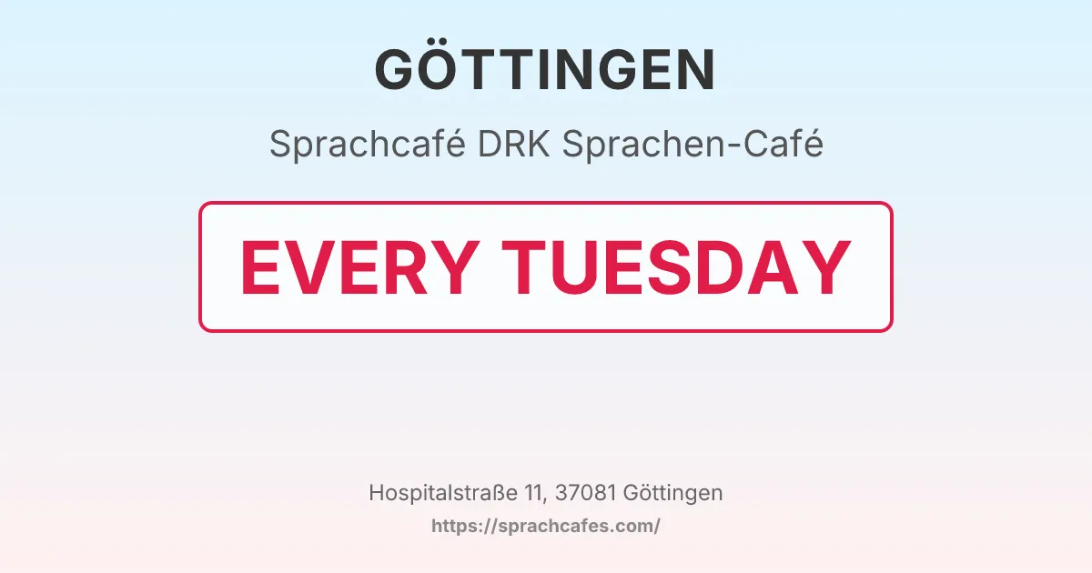 DRK Sprachen-Café – event photo
