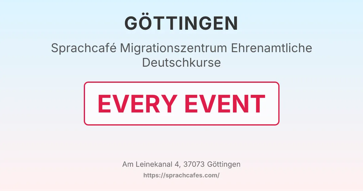 Migrationszentrum Ehrenamtliche Deutschkurse – event photo
