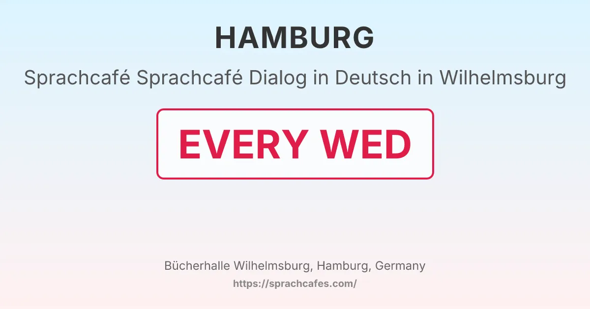 Sprachcafé Dialog in Deutsch in Wilhelmsburg – event photo