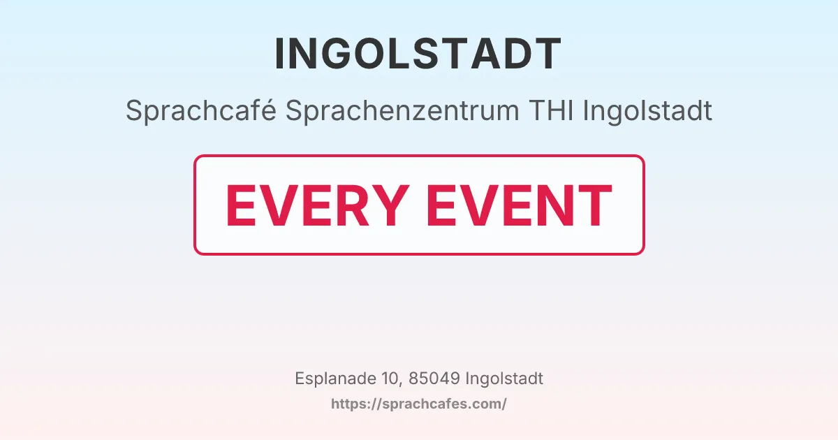 Sprachenzentrum THI Ingolstadt – event photo