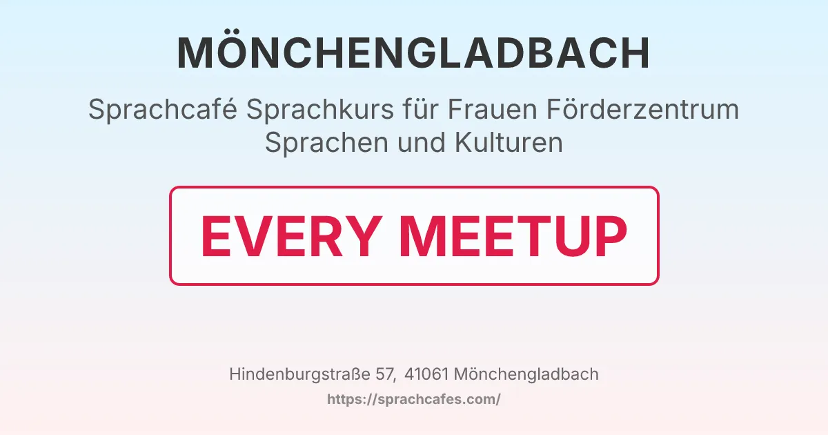 Sprachkurs für Frauen Förderzentrum Sprachen und Kulturen – event photo