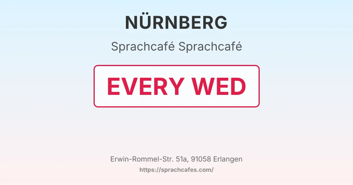 Sprachcafé – event photo