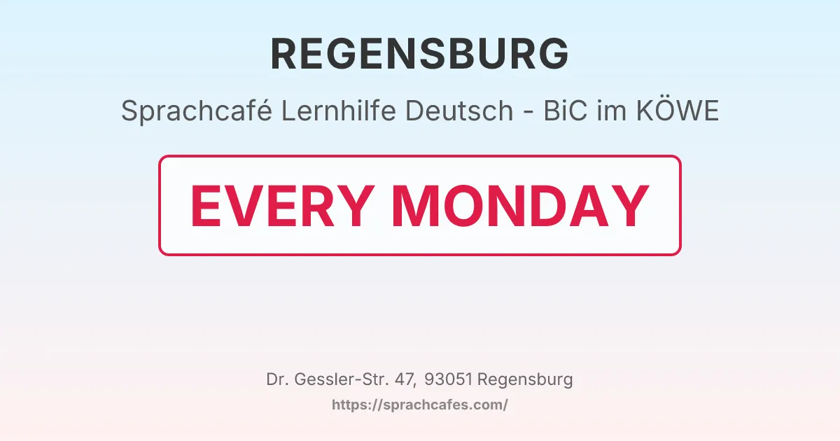 Lernhilfe Deutsch - BiC im KÖWE – event photo