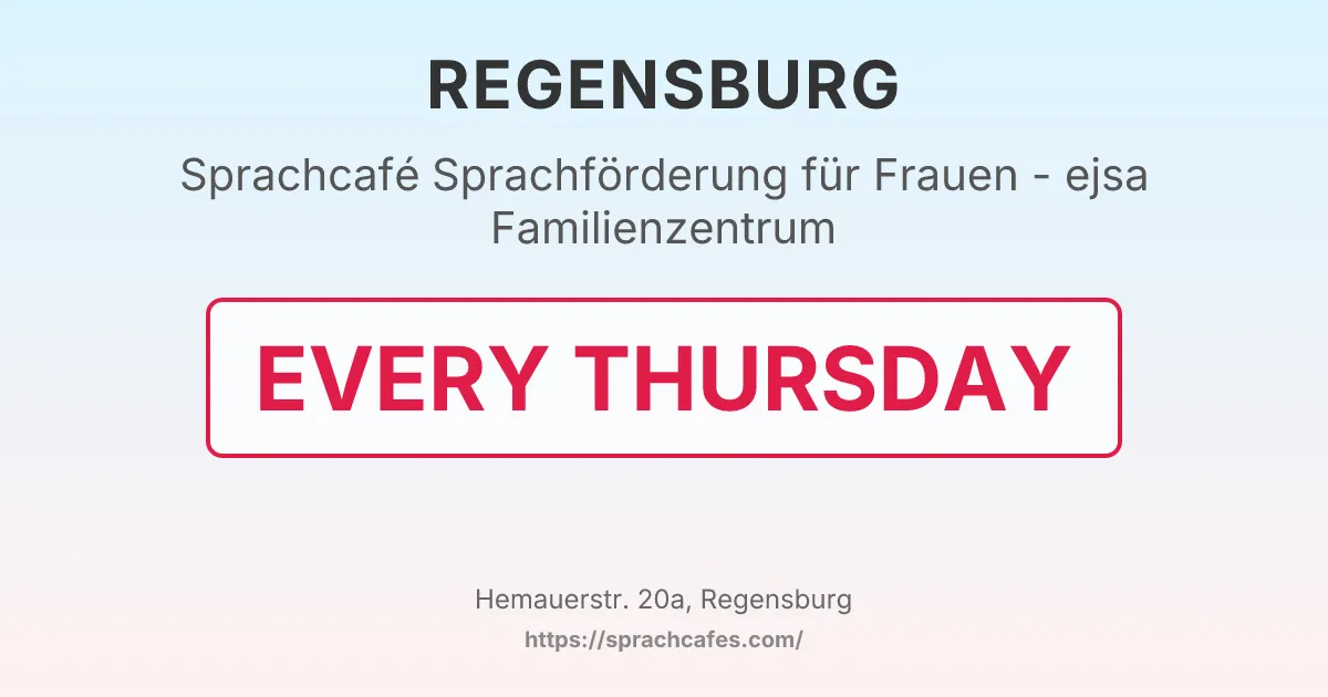 Sprachförderung für Frauen - ejsa Familienzentrum – event photo