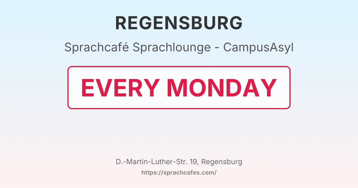 Sprachlounge - CampusAsyl – event photo