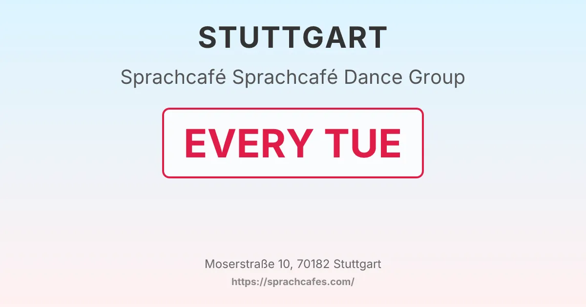 Sprachcafé Dance Group – event photo